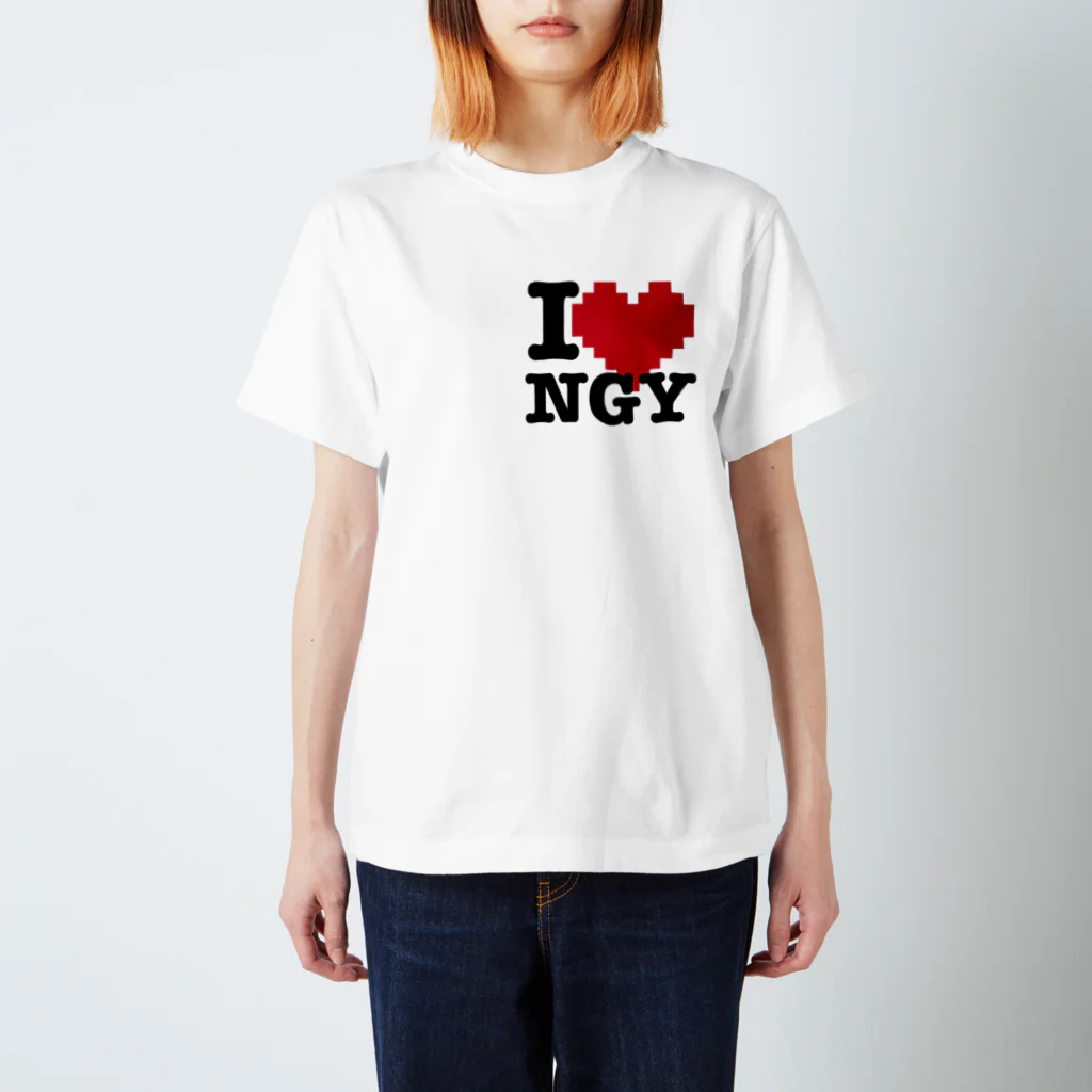 ktkdのI Love NAGOYA スタンダードTシャツ