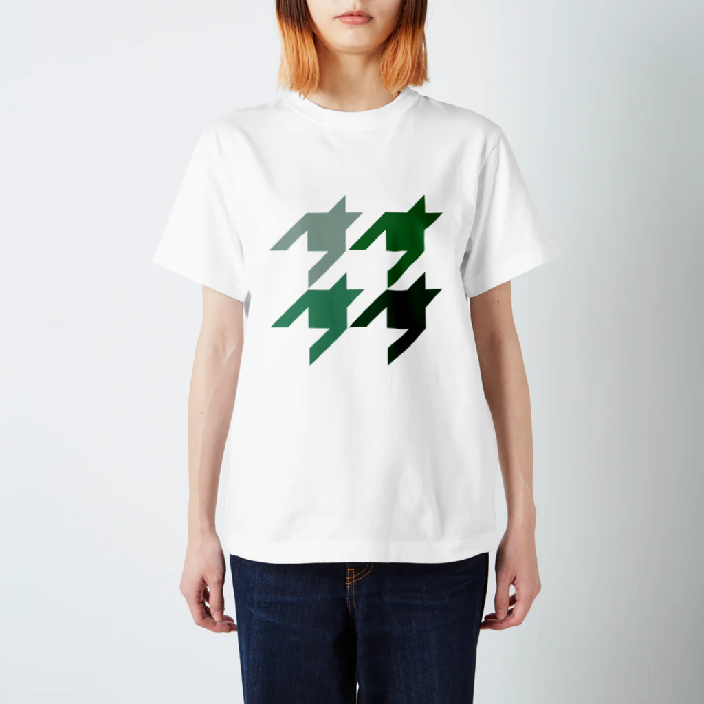 Infledge DesignのCHIDORI GRN スタンダードTシャツ