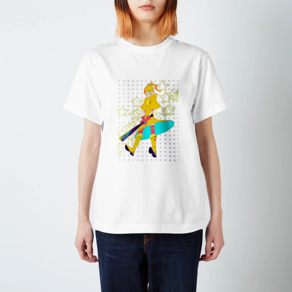 ショップの名前を入力のガール Regular Fit T-Shirt