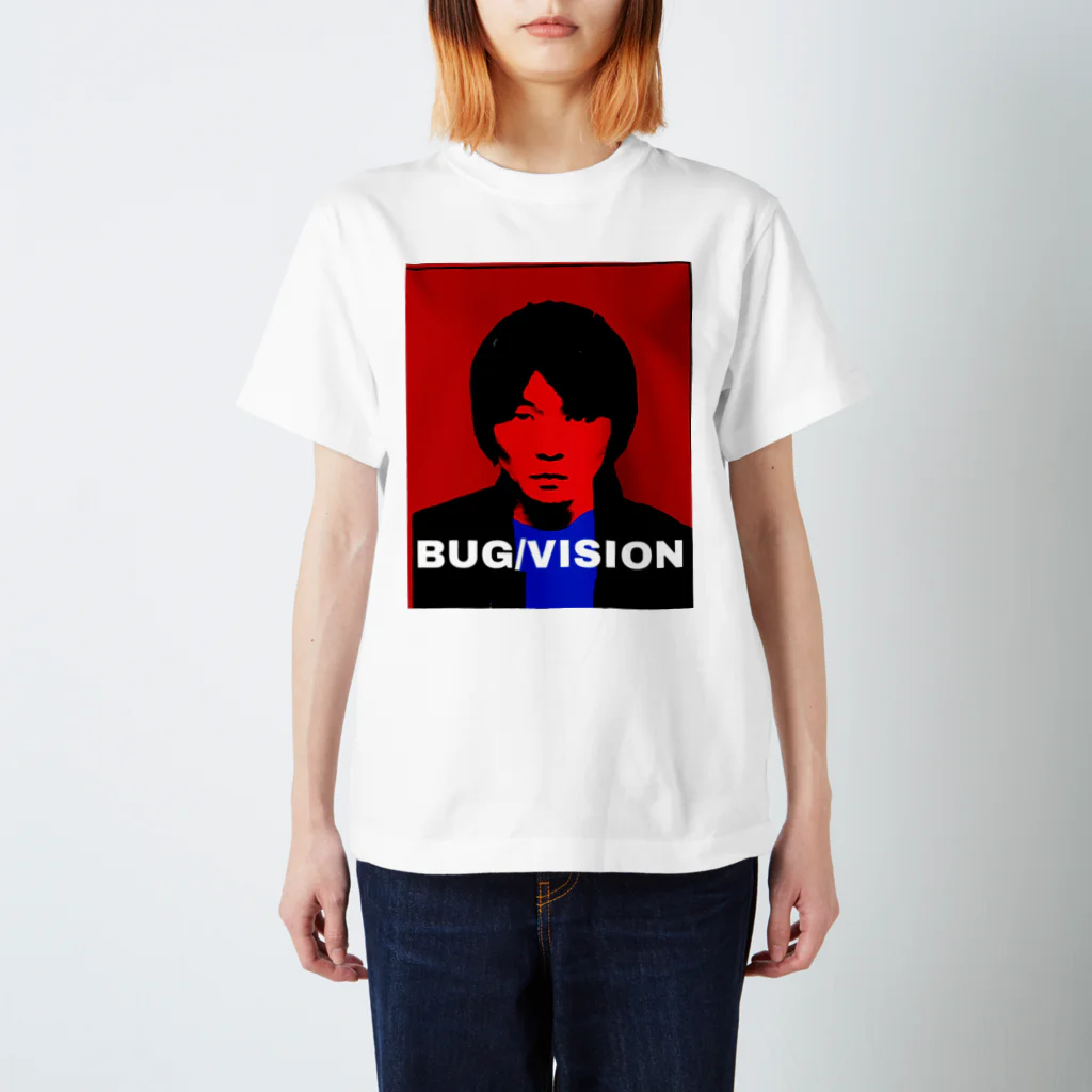 BUG/VISIONマートの証明写真Tシャツ スタンダードTシャツ