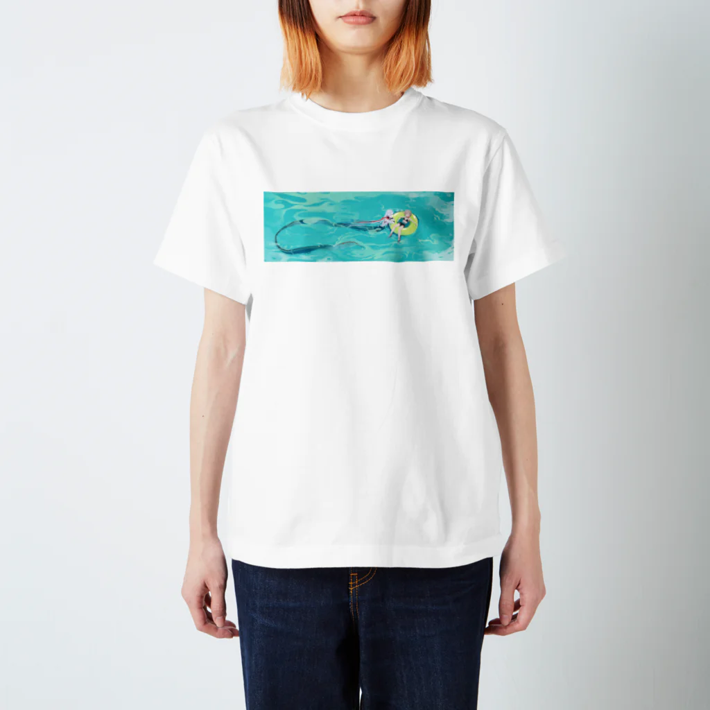 UmiUchiの人魚と少女 Regular Fit T-Shirt