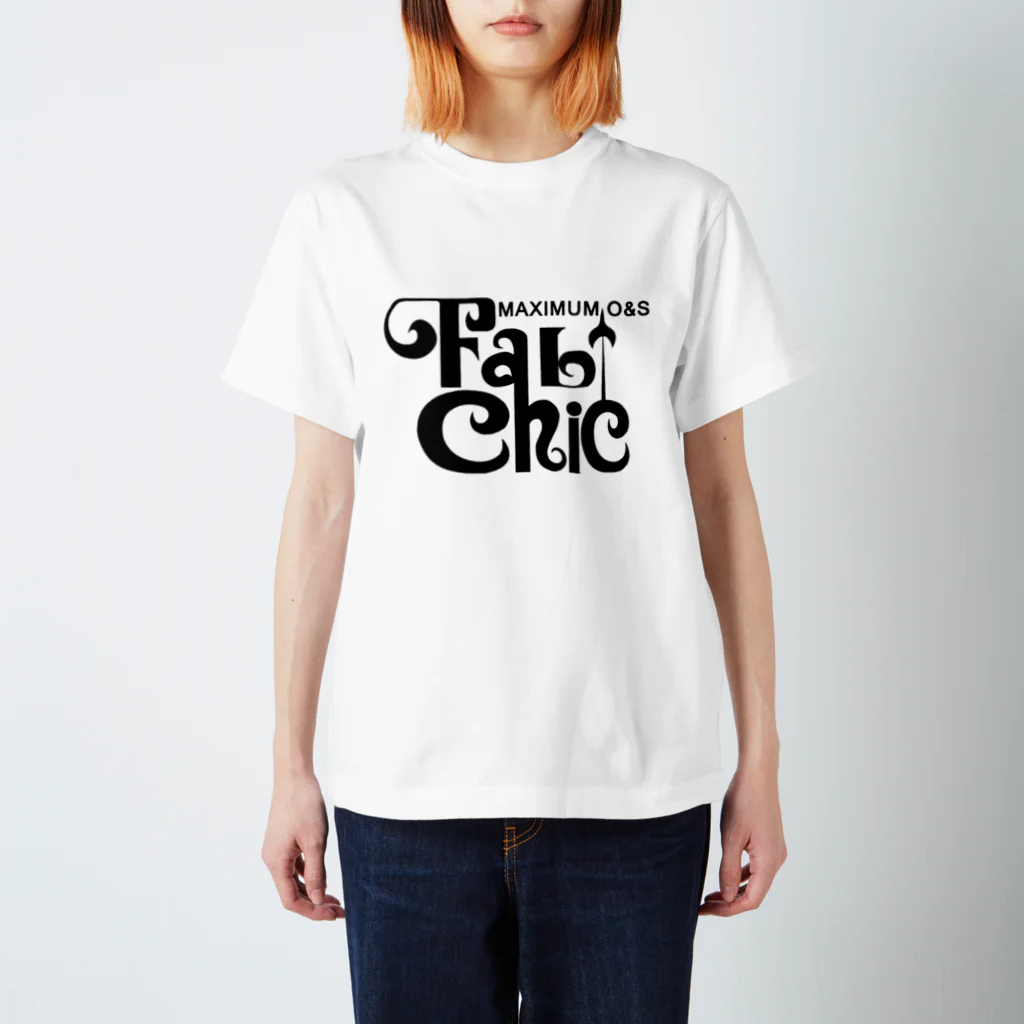 fab chic ファブシックのfab chic MAXIMUM O&S Regular Fit T-Shirt