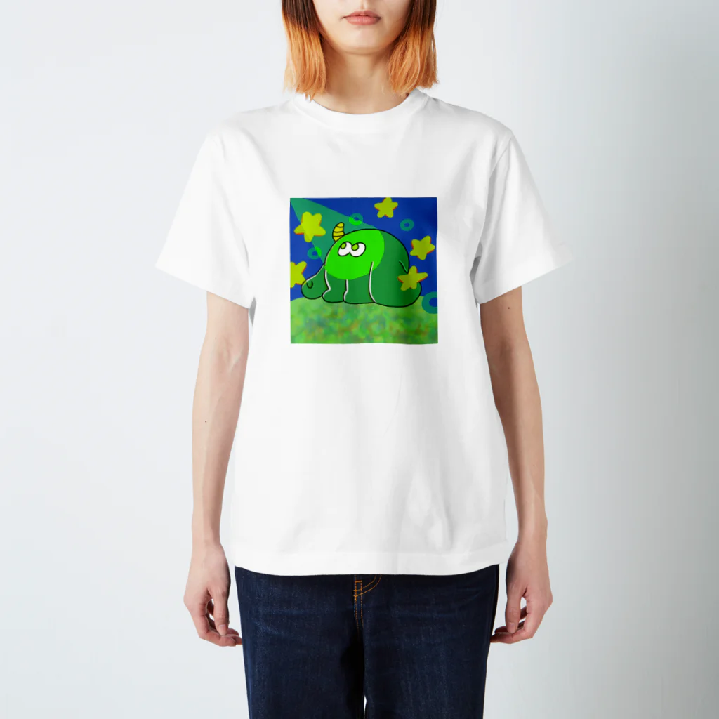 kazekazeの宇宙の侵略 Regular Fit T-Shirt