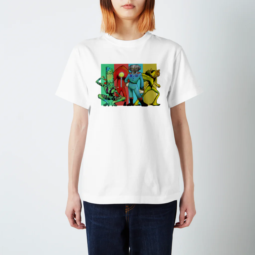 液体らてっくすのおみせのGang of four - tipe.3 Regular Fit T-Shirt