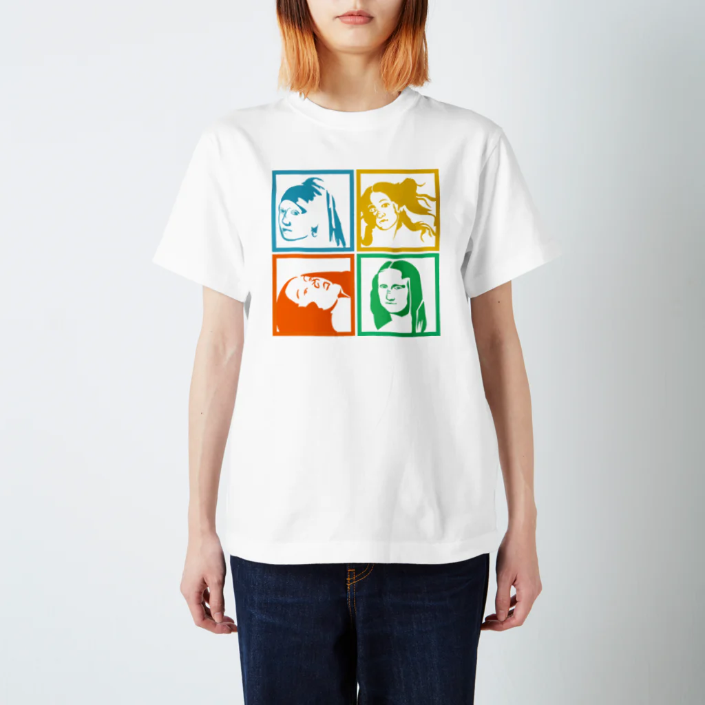 『NG （Niche・Gate）』ニッチゲート-- IN SUZURIのへのへのもへじh.t.その２ スタンダードTシャツ