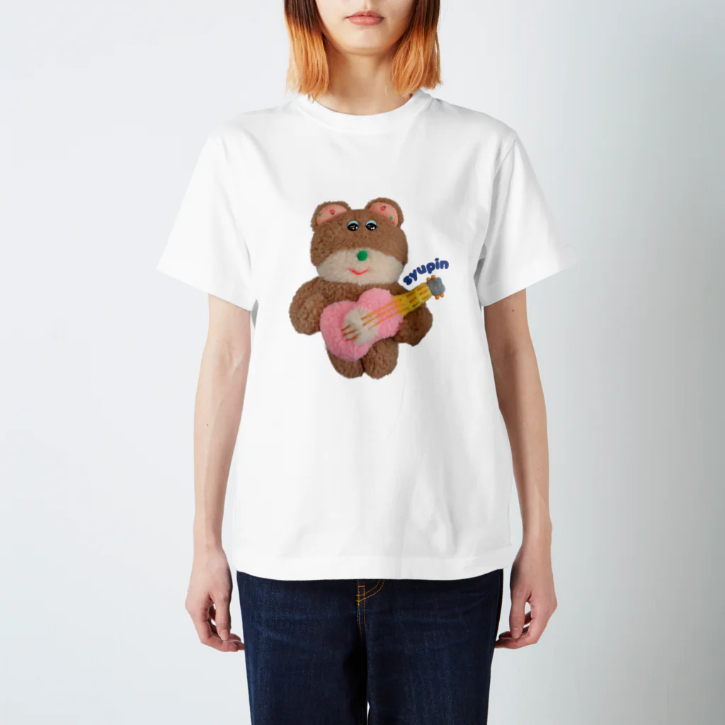 むにゅのギターシュピン Regular Fit T-Shirt