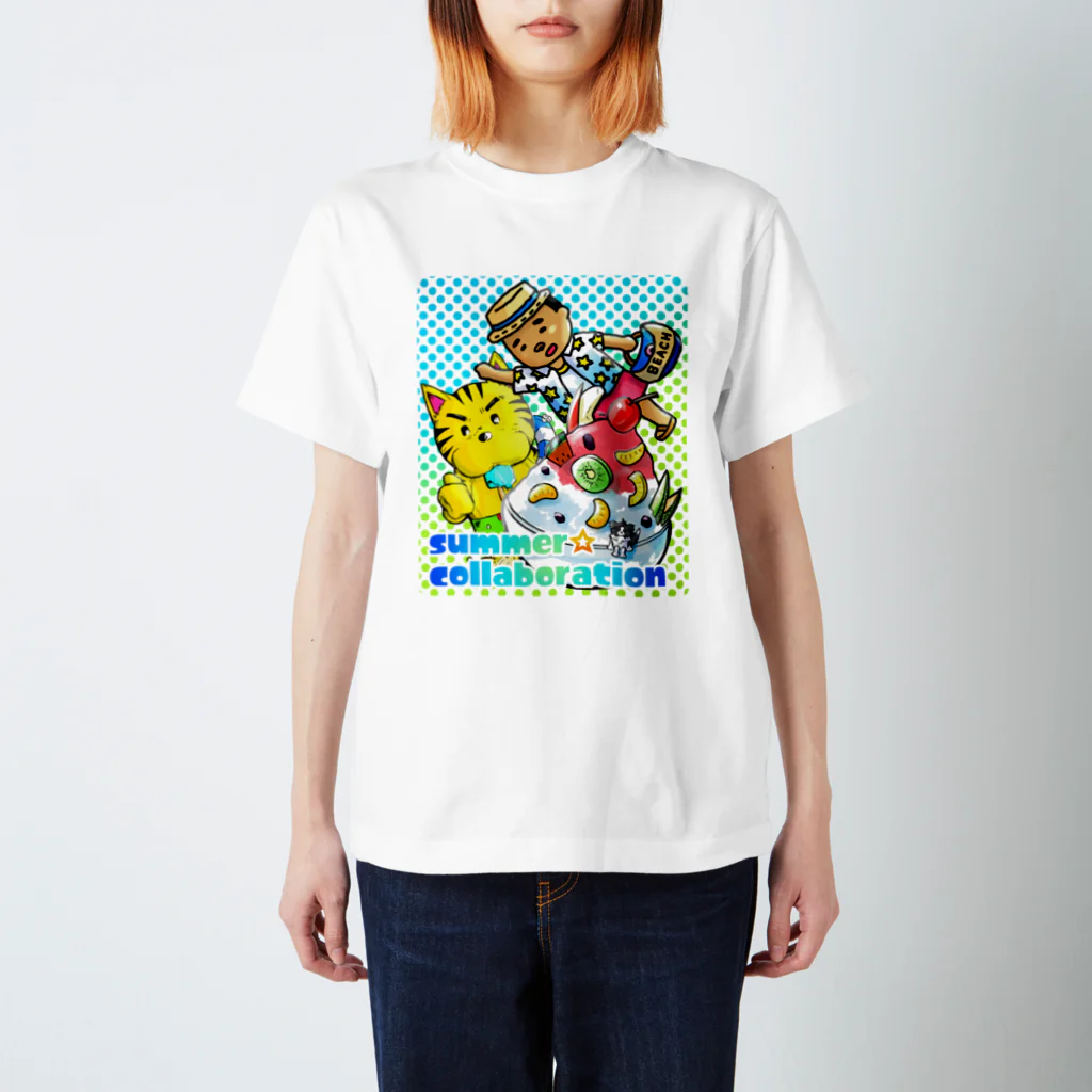 Mark martのサマーコラボ2022 Regular Fit T-Shirt