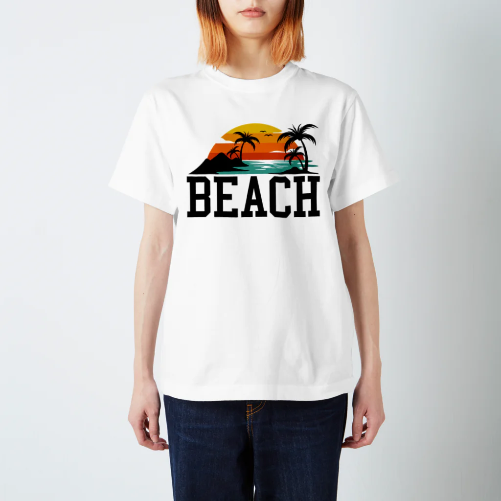 DRIPPEDのBEACH-ビーチ- スタンダードTシャツ