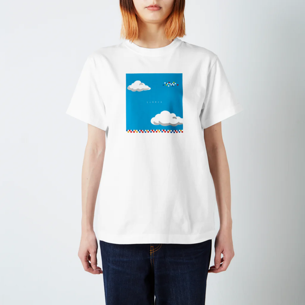 コーヒーロールの夏空UFO Regular Fit T-Shirt