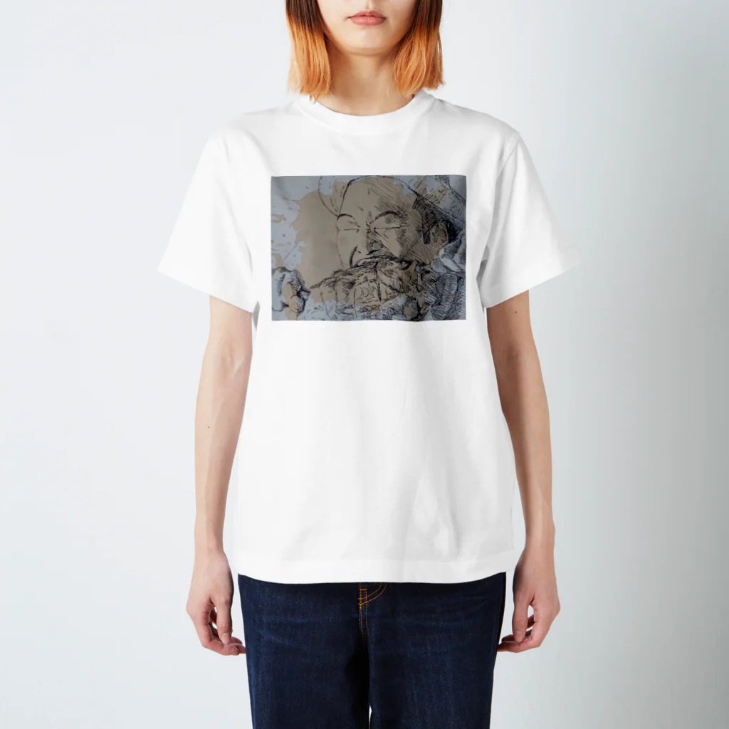 yomi yomiのYOMI　LOGO Regular Fit T-Shirt