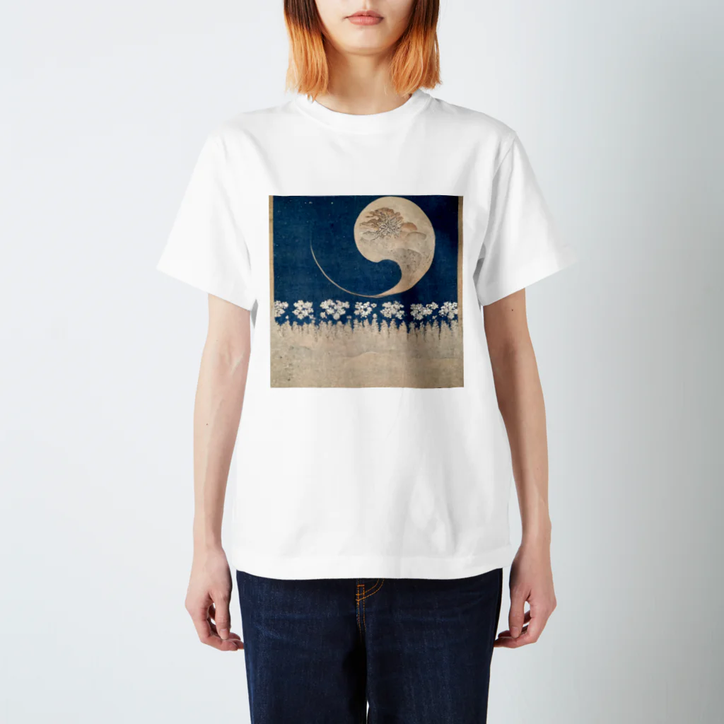 氷菓子 Co., Ltd.の雪月花 スタンダードTシャツ