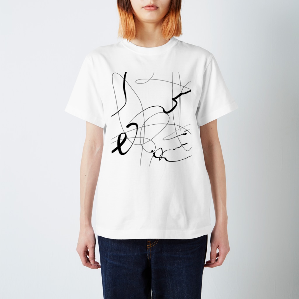 SHIHO HONDA artの2208 type1 Regular Fit T-Shirt