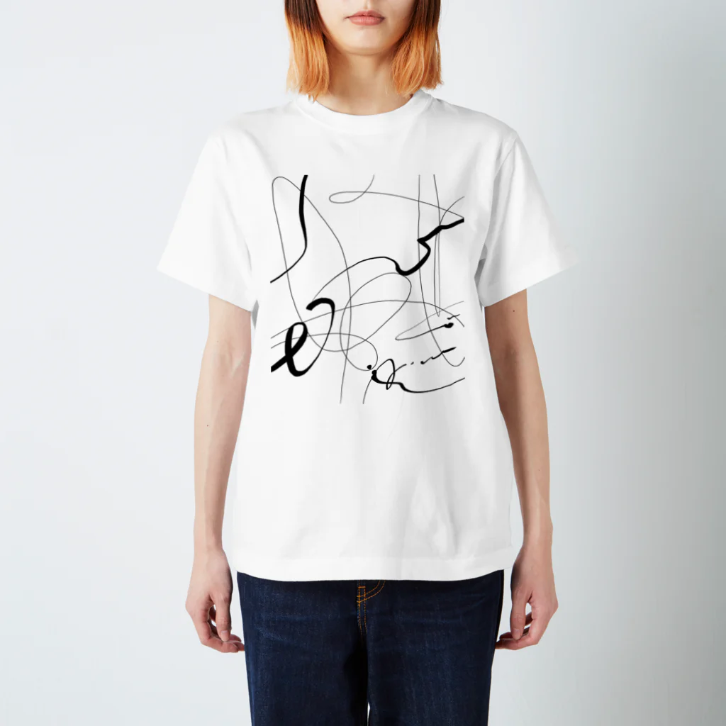 SHIHO HONDA artの2208 type1 スタンダードTシャツ