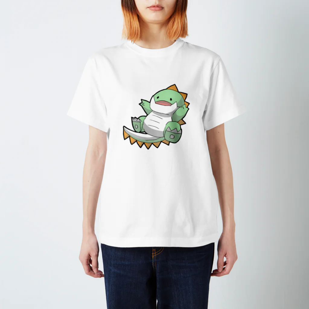 社畜ドラゴンのうれしいしゃちどら スタンダードTシャツ