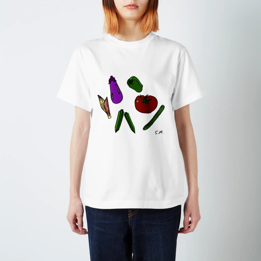 Maeda CollectionsのMaeda Collection〜Summer Vegetable〜 Regular Fit T-Shirt