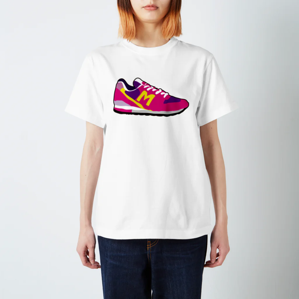 D-N-A Goods Shopのシューズ(pink) Regular Fit T-Shirt