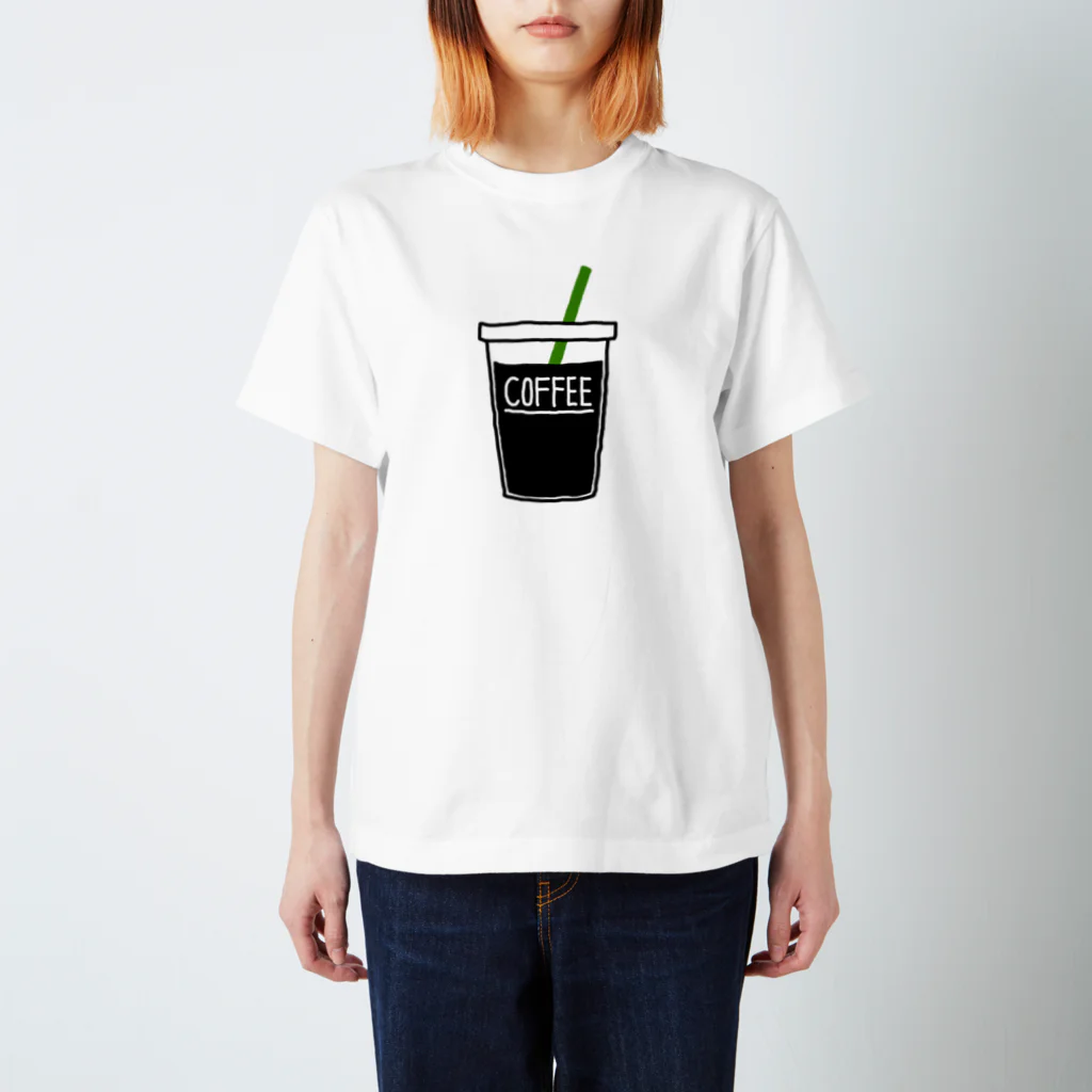 plum.jpのICE COFFEE(green) Regular Fit T-Shirt