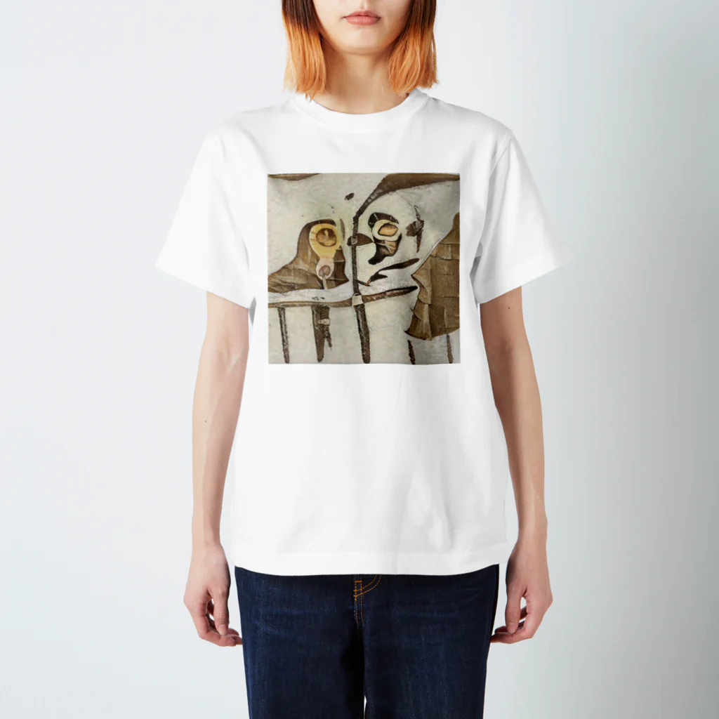 しまんちゅの∞ stream of AI generated art6 スタンダードTシャツ