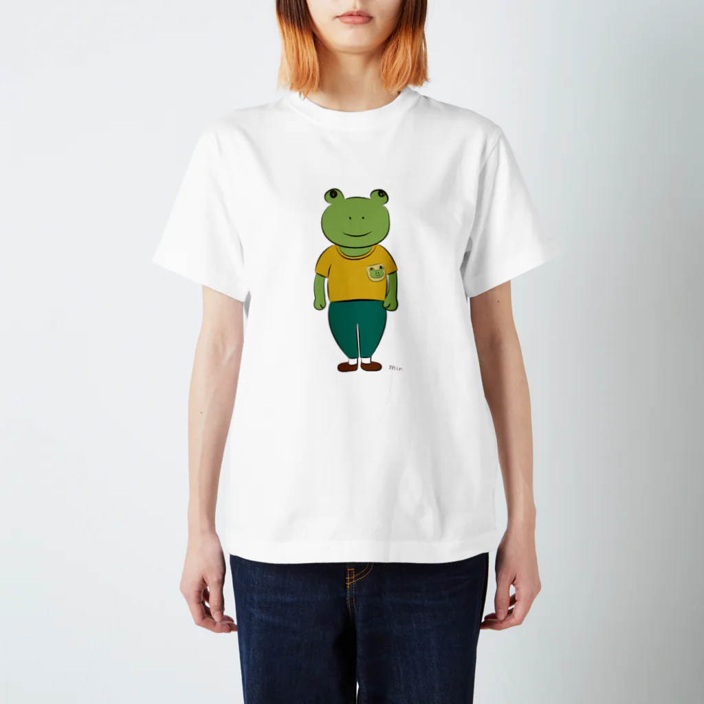 ムーブオン平岸中央のカエルくん Regular Fit T-Shirt