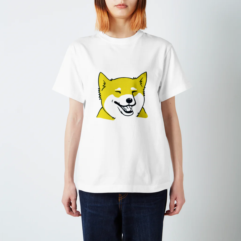 おじさんの気まぐれショップのシバわん05 スタンダードTシャツ