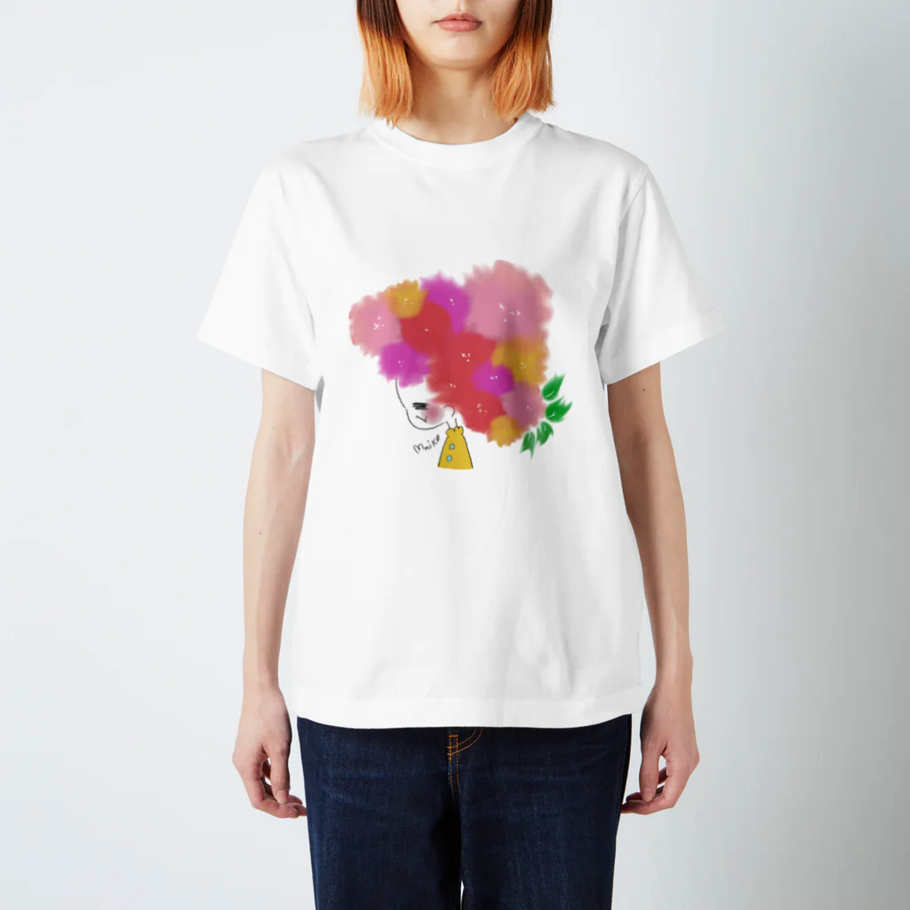 maikostoreの＊Flower Dream＊ Regular Fit T-Shirt