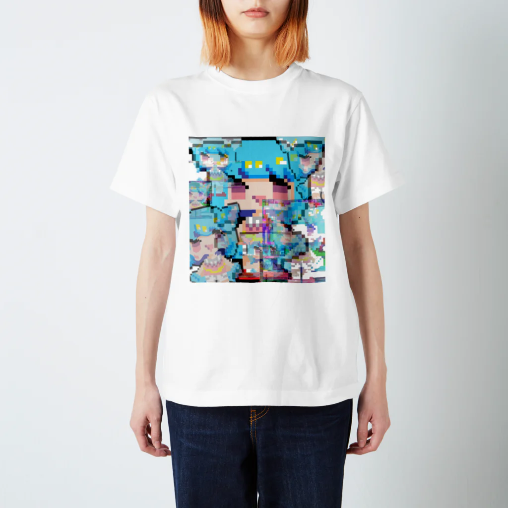 夢乃ぴあのでんぱろまんす Regular Fit T-Shirt