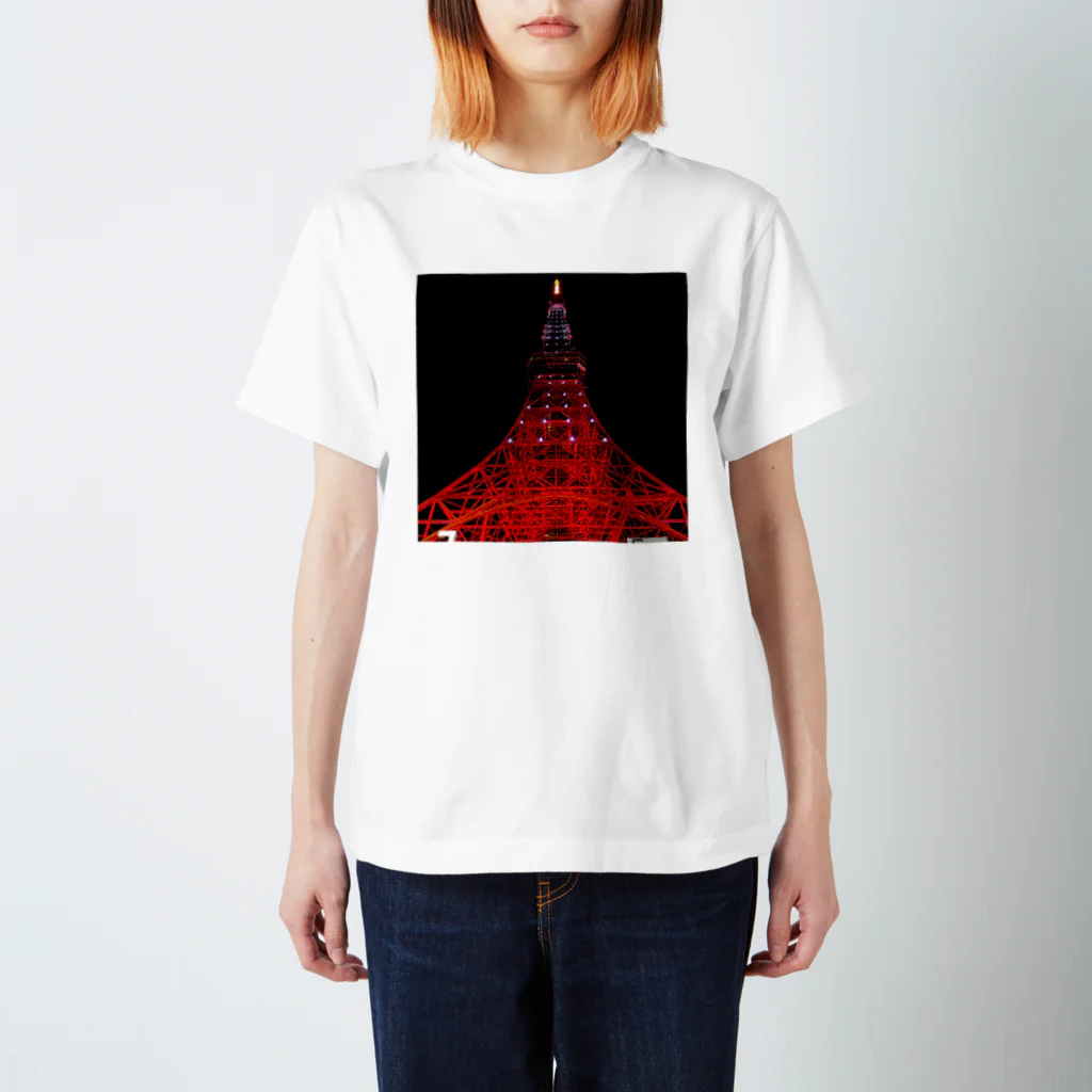 ShopTokyoのTOKYO TOWER スタンダードTシャツ