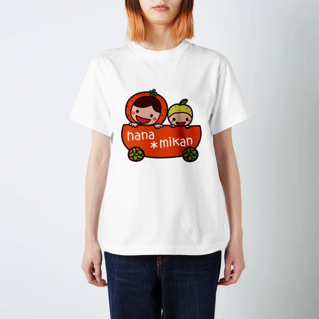 hanamikanのみかんゴー スタンダードTシャツ