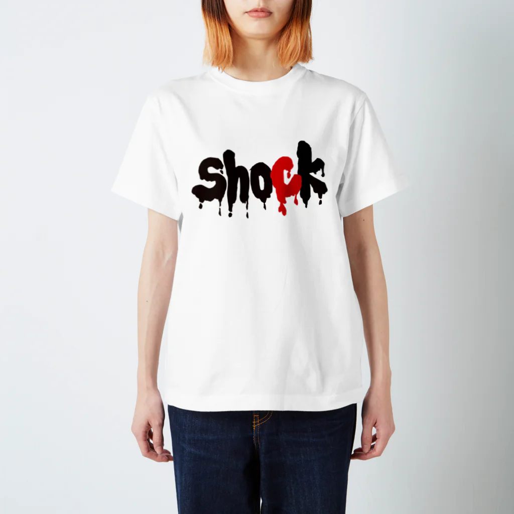 KASIのshock スタンダードTシャツ