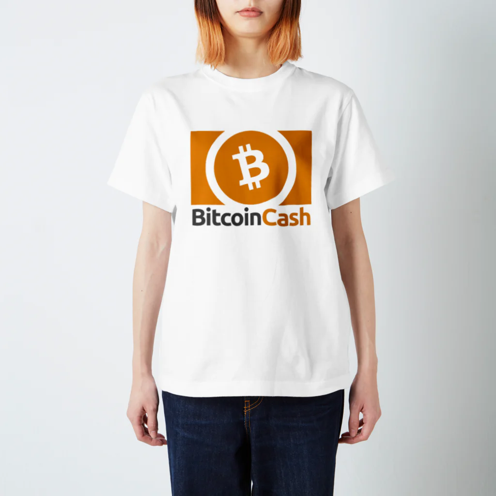 bitcoinersの【B】ビットコインキャッシュシンボル スタンダードTシャツ