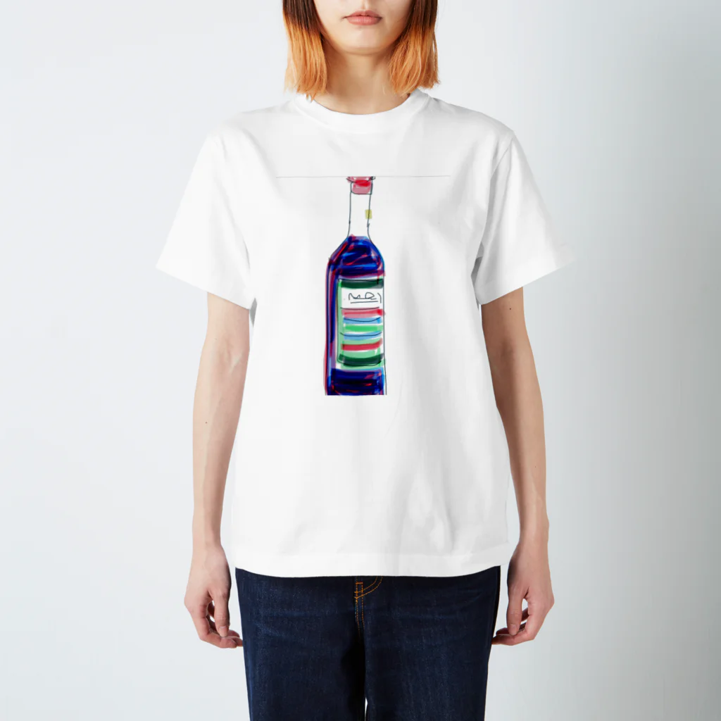 Architecturephotolifeのワインボトル Regular Fit T-Shirt