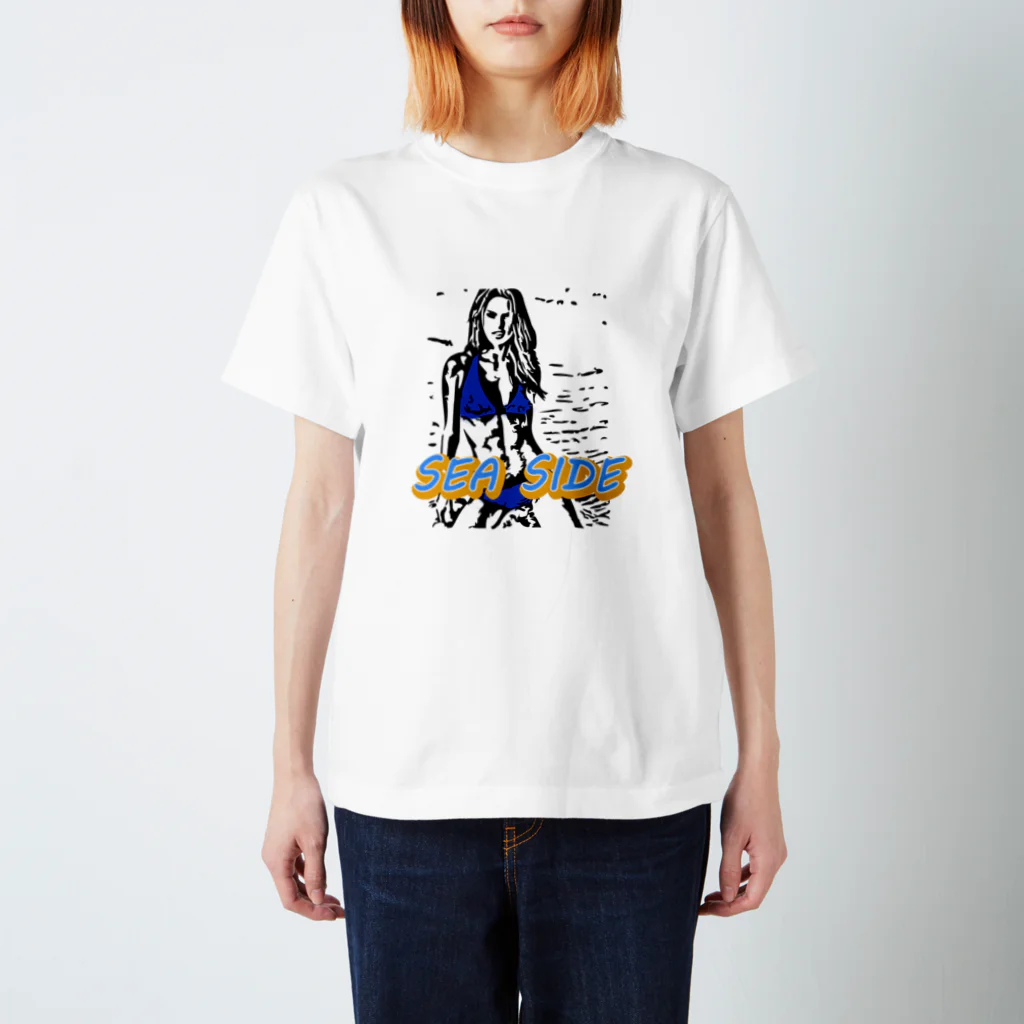 アラン・クレインのSEA SIDE GAL Regular Fit T-Shirt