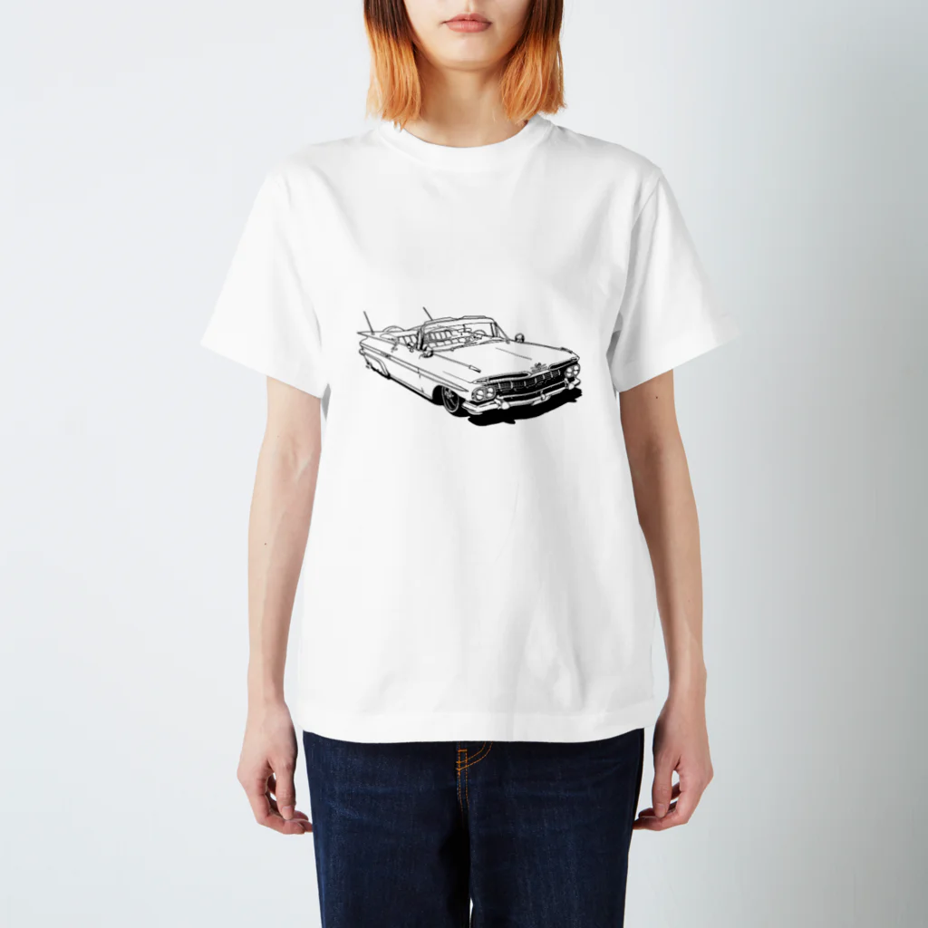 freedam1213のアメ車 スタンダードTシャツ