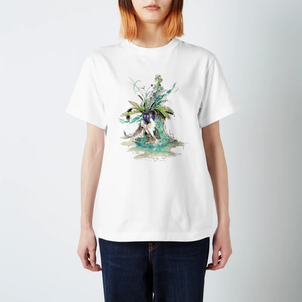 HoneyBeeの芽吹き Regular Fit T-Shirt