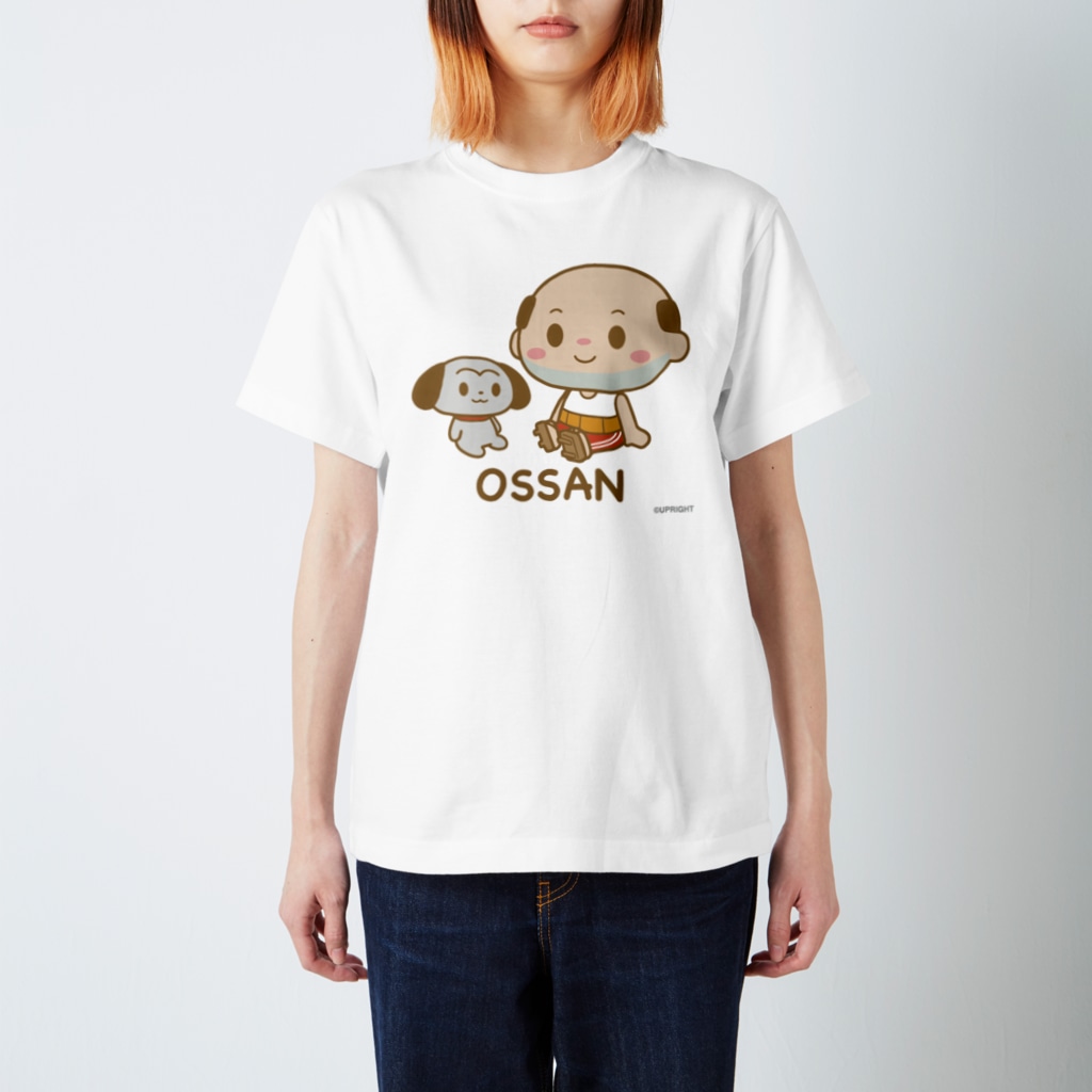 ちっちゃいおっさん かわいいver ちっちゃいおっさんオフィシャルショップ Ossan のスタンダードtシャツ通販 Suzuri スズリ