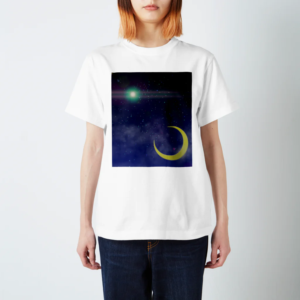 ぐりーんぐらすらいとのCosmic Light スタンダードTシャツ