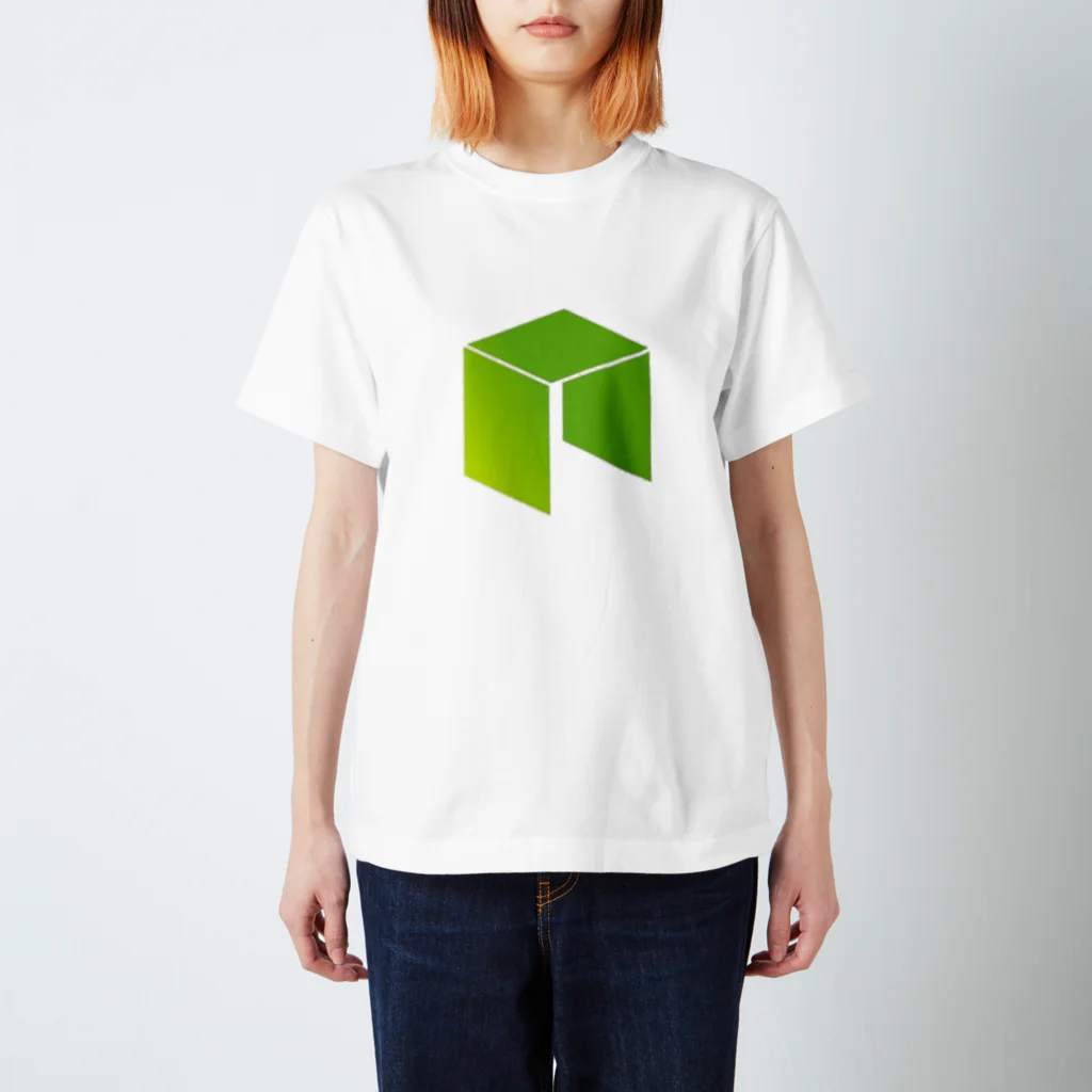 暗号資産と食べ物の仮想通貨　NEO Regular Fit T-Shirt