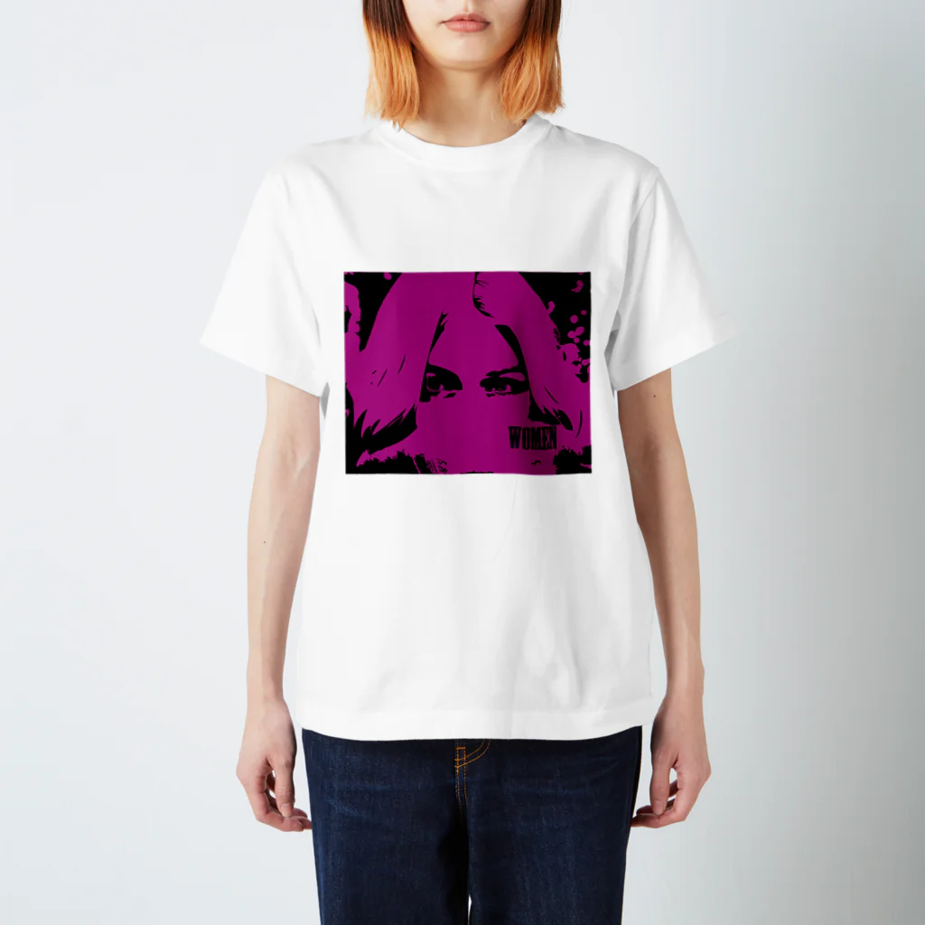 †綺瓈華†の雪の女性 スタンダードTシャツ