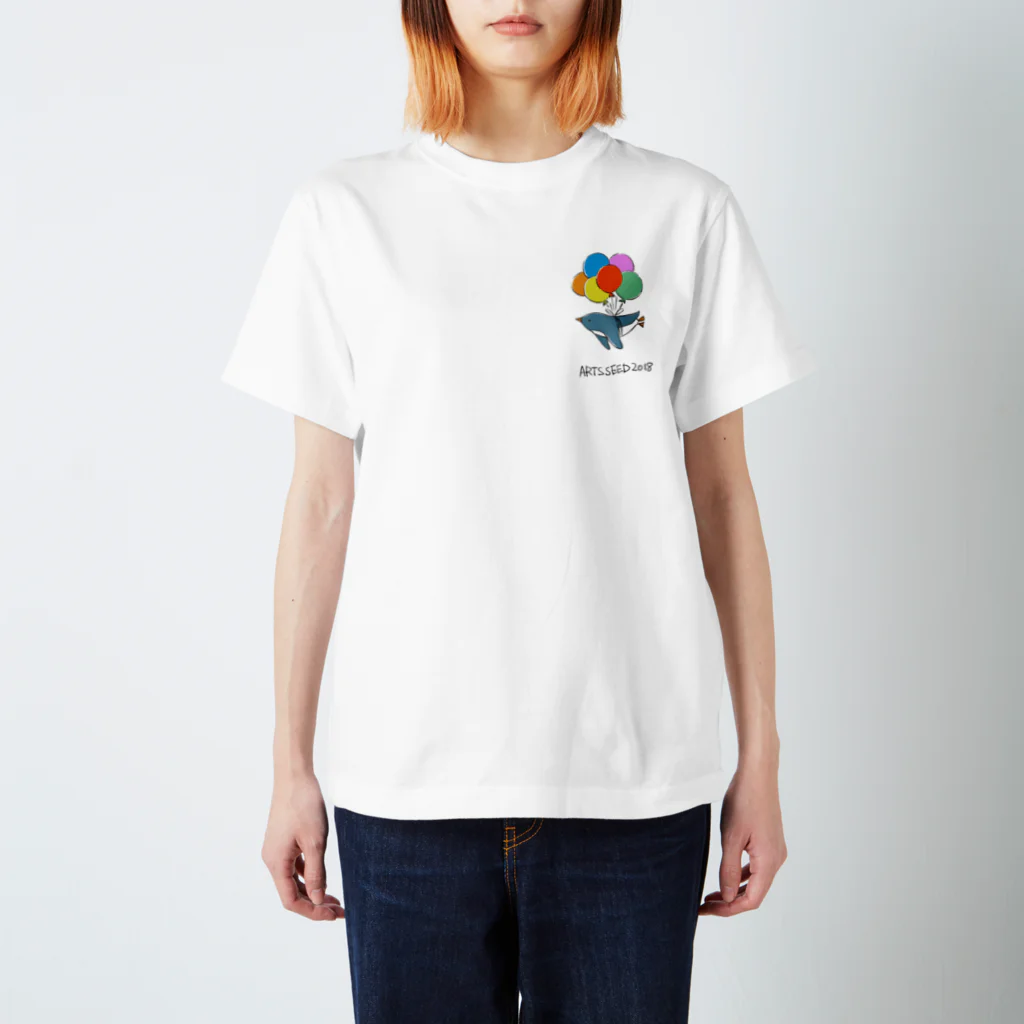 ARTS SEED OKITAMA 2019のASO2018×菊地純 ペンギン Regular Fit T-Shirt