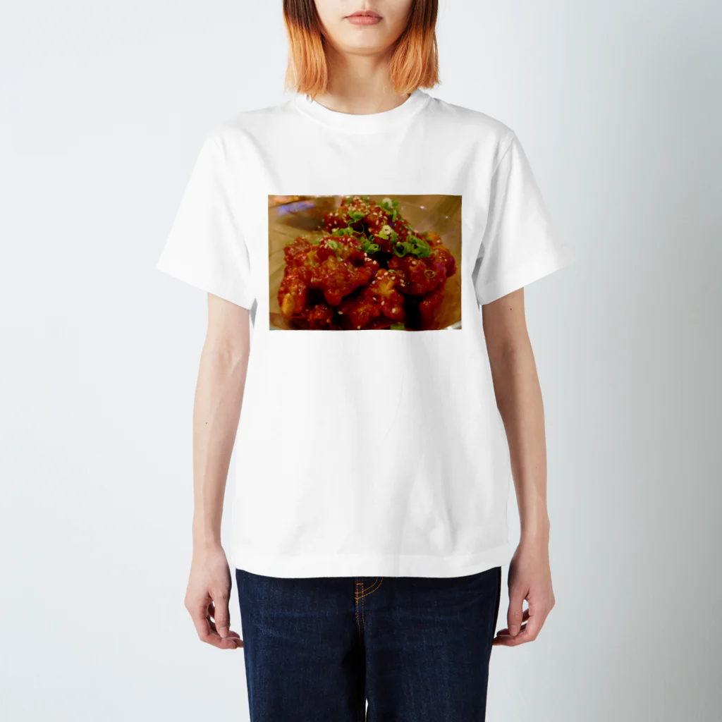 暗号資産と食べ物のヤンニョムチキン２ Regular Fit T-Shirt