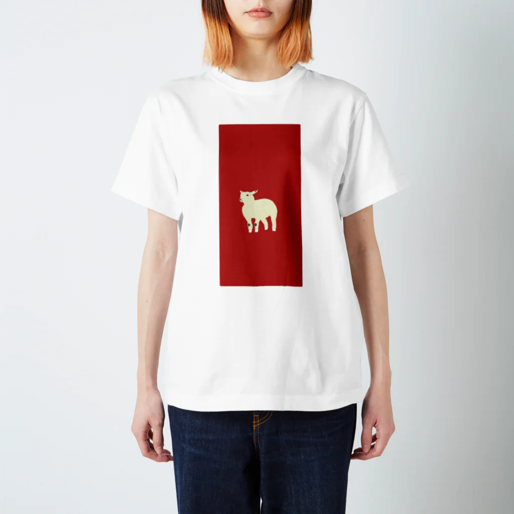 simplewaysのlamb_01 Regular Fit T-Shirt