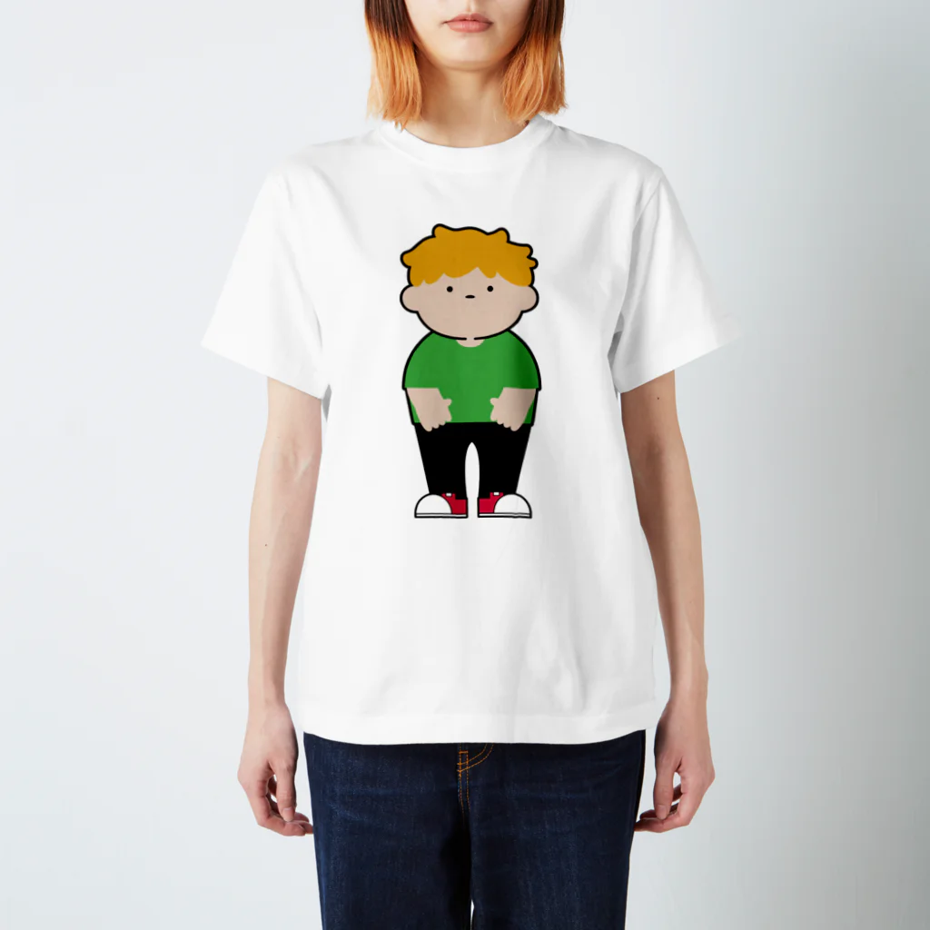 🍫🎃🤡さざんき🤡👻🍭のyellow hair BOY スタンダードTシャツ