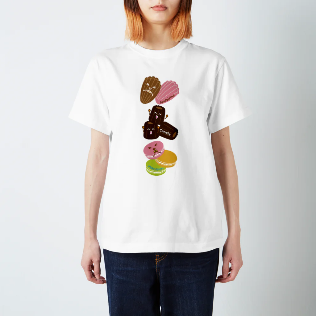 フォーヴァのスイーツタイム－マドレーヌ・カヌレ・マカロン－sweets time－スイーツタイム－ Regular Fit T-Shirt