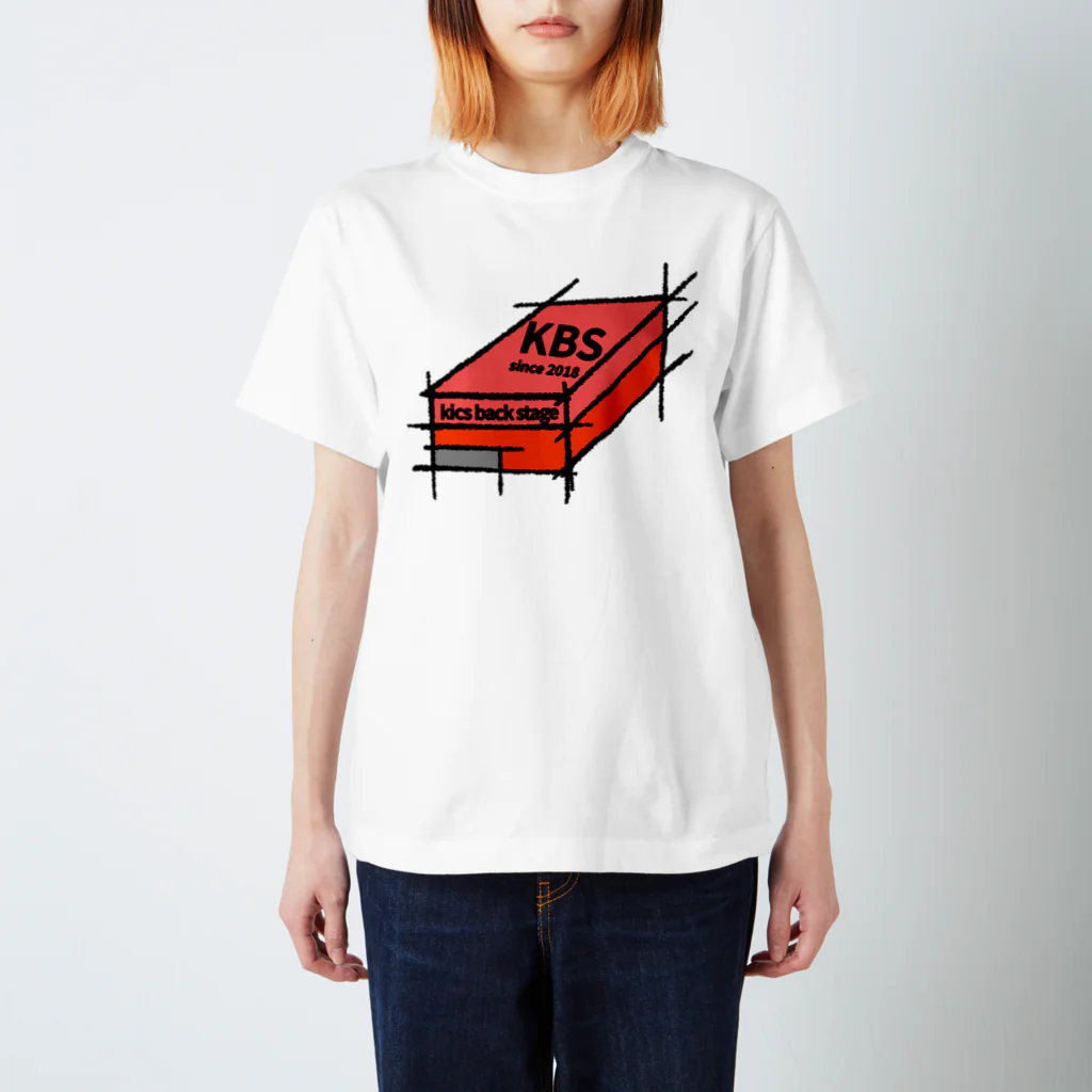 kicsbackstageのKBS shoe box tee スタンダードTシャツ