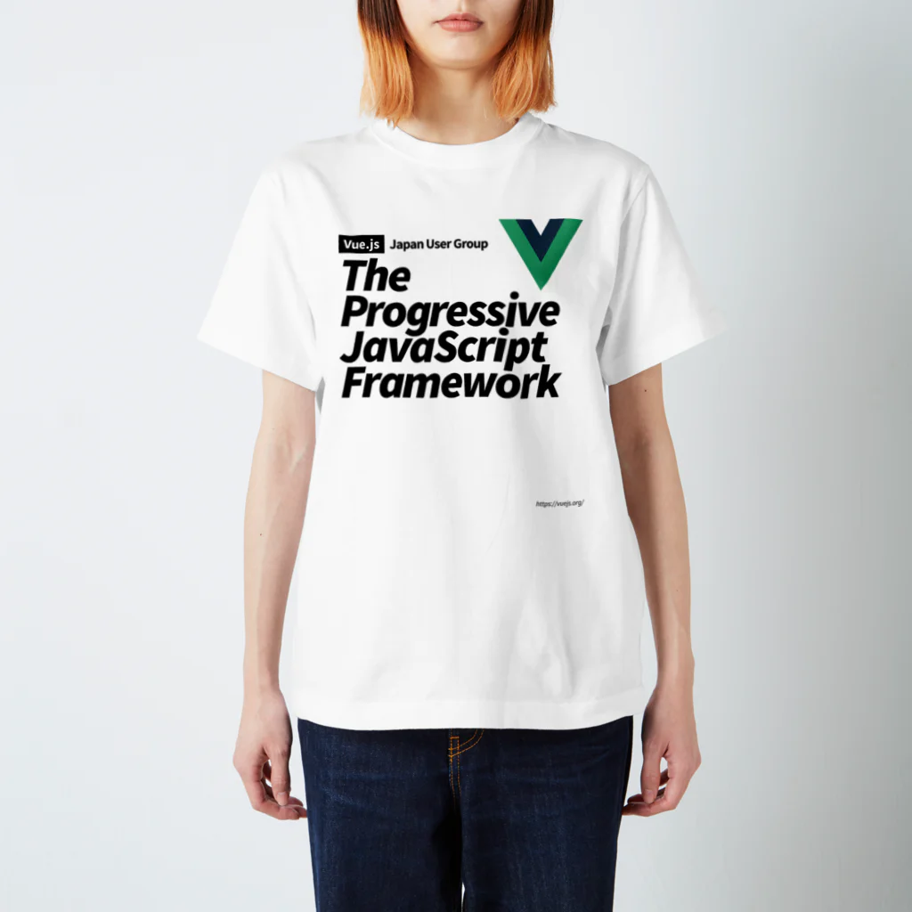 沖 良矢のVue.js日本ユーザーグループスタッフ（ポジ） Regular Fit T-Shirt