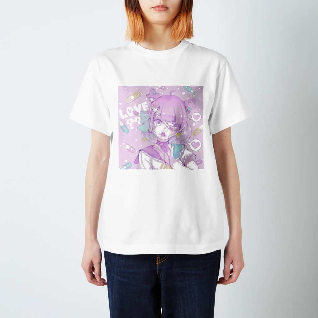 Ｂ(ＬＡ・)ＣＫのゆめかわ女子 Regular Fit T-Shirt