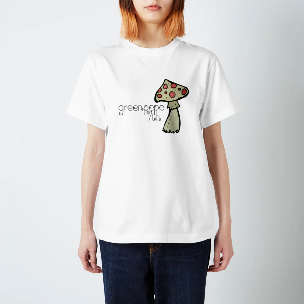 かきつばた肉三郎の中崎町 greenpepe  その1 スタンダードTシャツ