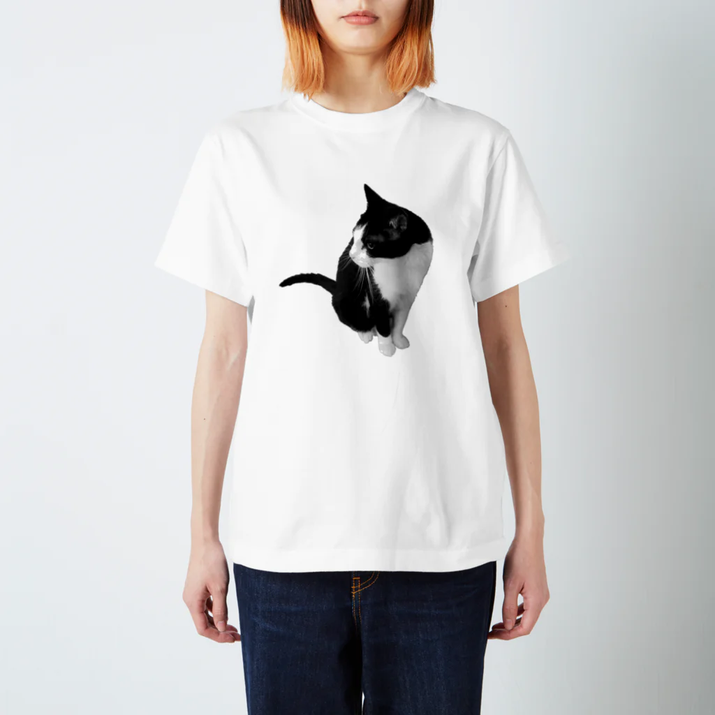 マツバラの横向きねこ Regular Fit T-Shirt