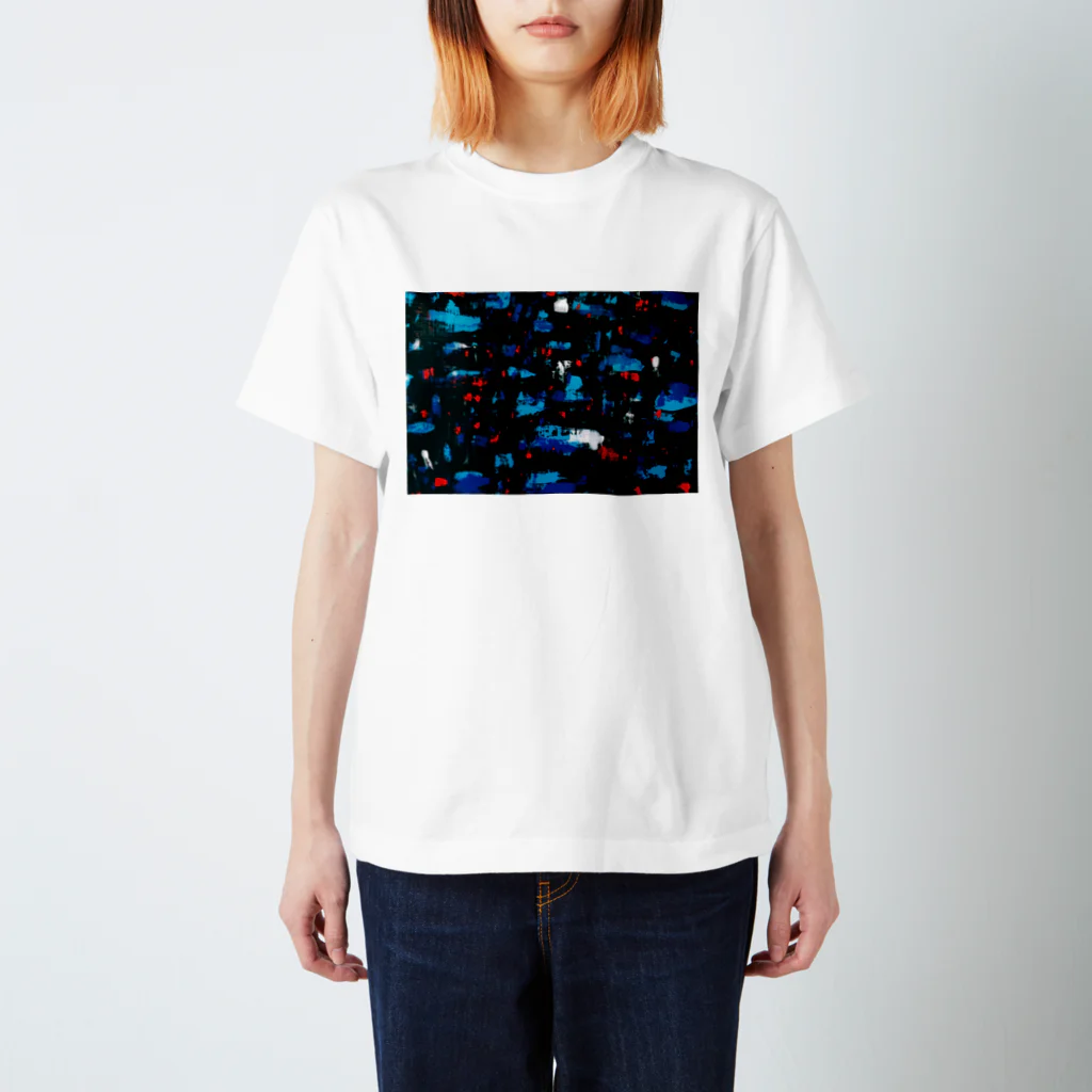 Ad ReinhardtのMidnight Blue Regular Fit T-Shirt