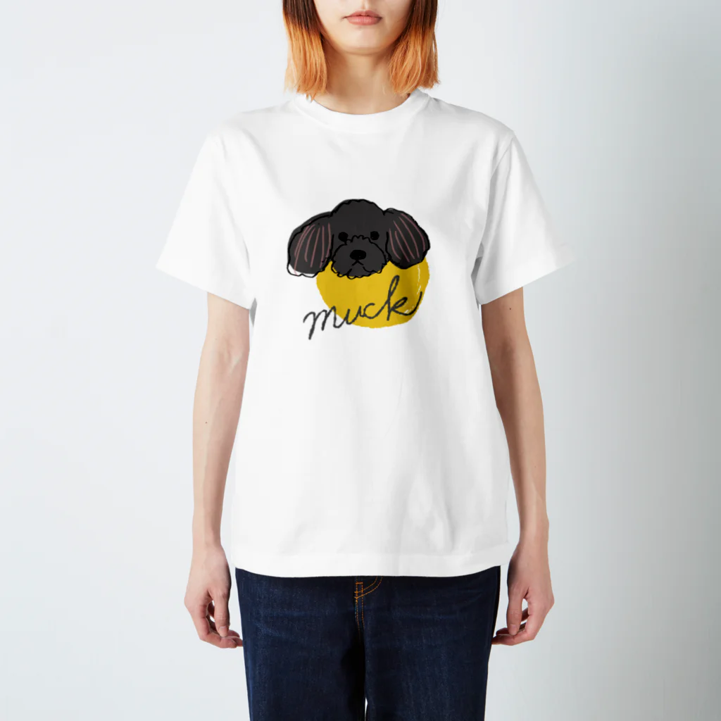 Ayumi HIdakaのムックくん(黄色) スタンダードTシャツ